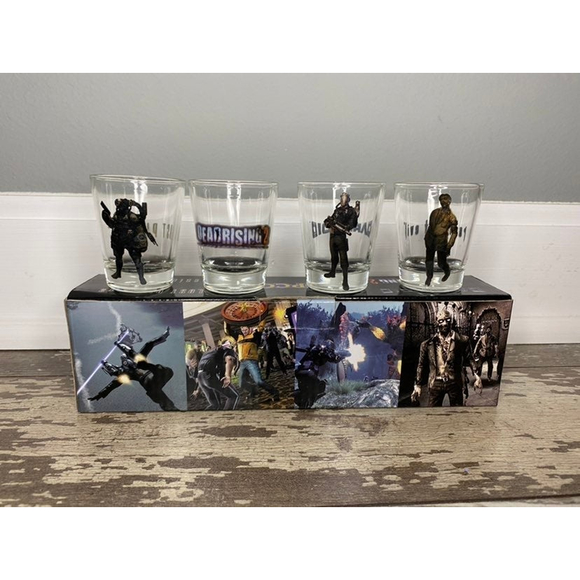 Capcom Video Game Shot glasses 4 set - Picture 2 of 4